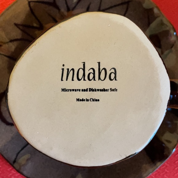 Indaba cup & saucer set (4 settings) - Picture 9 of 9